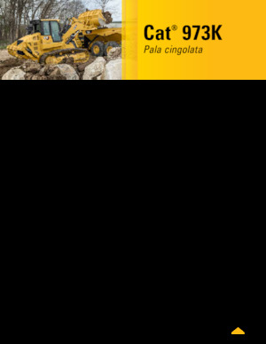 Ładowarki gąsienicowe Caterpillar 973K