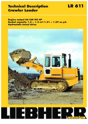 Ładowarki gąsienicowe Liebherr LR 611 M