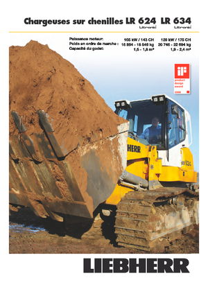 Ładowarki gąsienicowe Liebherr LR 634