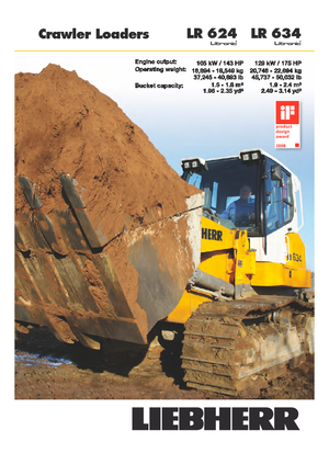 Ładowarki gąsienicowe Liebherr LR 634