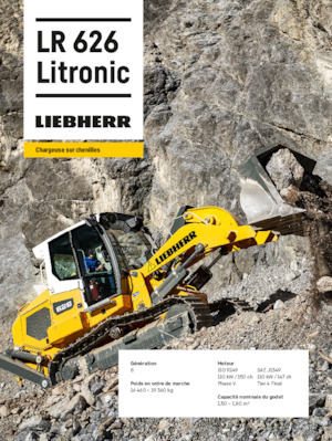 Ładowarki gąsienicowe Liebherr LR 626 G8.0