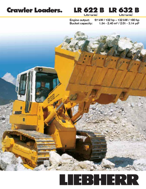 Ładowarki gąsienicowe Liebherr LR 632 B