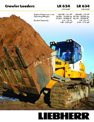 Ładowarki gąsienicowe Liebherr LR 634