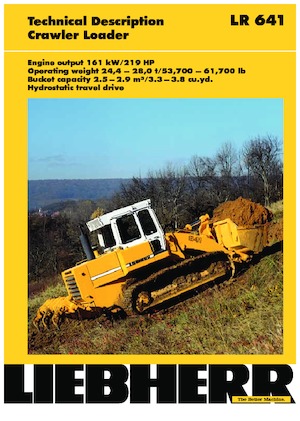 Ładowarki gąsienicowe Liebherr LR 641