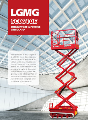 Gąsiennicowe podnośniki nożycowe LGMG  SC0610E