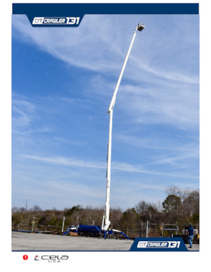 Gąsienicowe platformy teleskopowe CELA DT131 Spyder