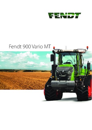 Ciągniki na gąsienicach gumowych Fendt 940 Vario MT