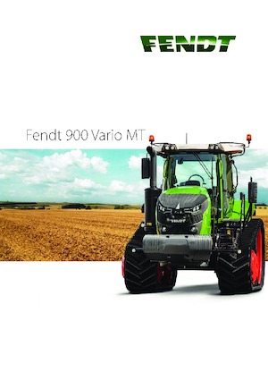 Ciągniki na gąsienicach gumowych Fendt 940 Vario MT