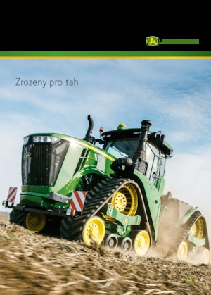 Ciągniki na gąsienicach gumowych John Deere 9520RX
