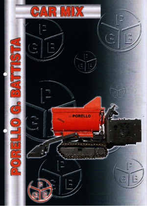 Wozidła gąsienicowe Porello Car Mix