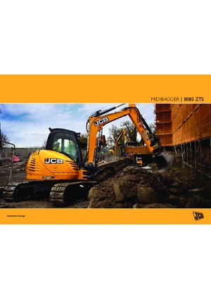 Koparki gąsienicowe JCB 8085 ZTS