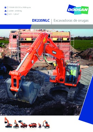 Koparki gąsienicowe Doosan DX235NLC