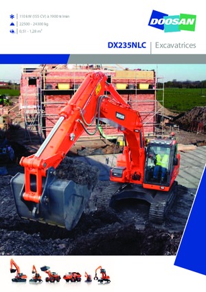 Koparki gąsienicowe Doosan DX235NLC