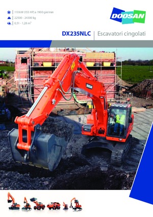 Koparki gąsienicowe Doosan DX235NLC