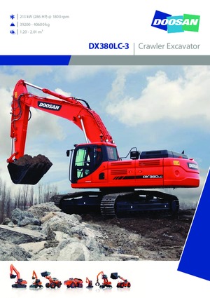 Koparki gąsienicowe Doosan DX380LC-3