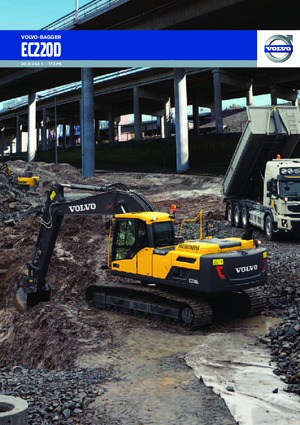 Koparki gąsienicowe Volvo EC220DN