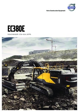 Koparki gąsienicowe Volvo EC380ENL