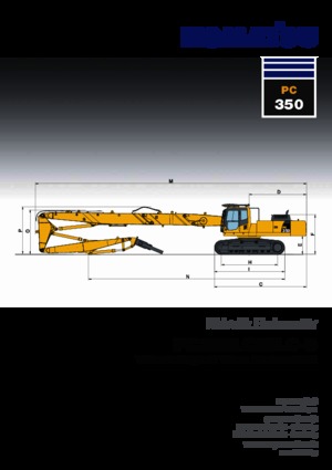 Koparki gąsienicowe Komatsu PC350NLC-8