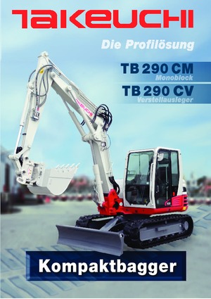 Koparki gąsienicowe Takeuchi TB290