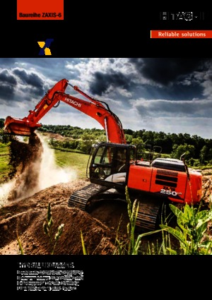 Koparki gąsienicowe Hitachi ZX250LC-6