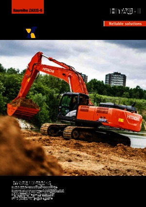 Koparki gąsienicowe Hitachi ZX350LC-6