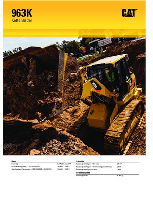Ładowarki gąsienicowe Caterpillar 963K
