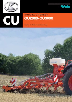Spulchniacze Kubota CU3300 AR