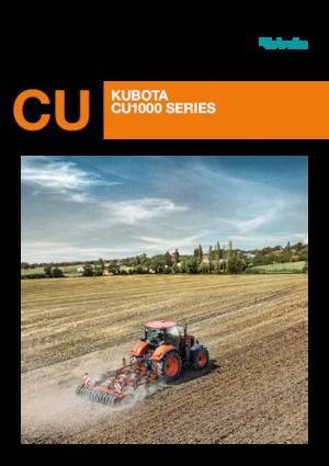 Spulchniacze Kubota CU1600F RS