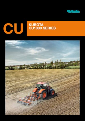Spulchniacze Kubota CU1600F RS