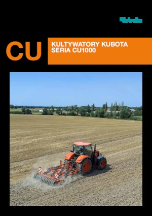 Spulchniacze Kubota CU1600F RS
