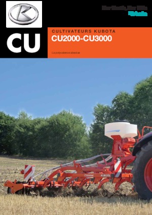 Spulchniacze Kubota CU3300 AF