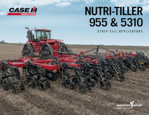 Spulchniacze Case IH Nutri-Tiller 955 8-ROW