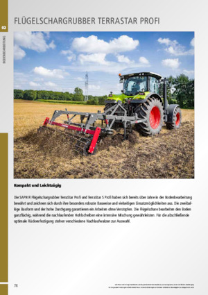 Spulchniacze Saphir TerraStar 541 Profi 