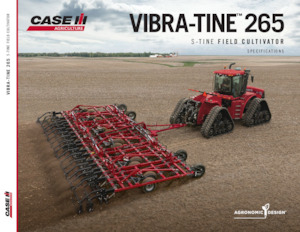 Spulchniacze Case IH Vibra-Tine 265 S-Tine Double-Fold 36.6