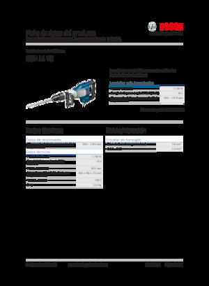 Młoty wyburzeniowe i dłutujące Bosch GSH 11 VC