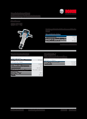 Młoty wyburzeniowe i dłutujące Bosch GSH 27 VC