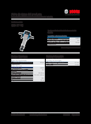 Młoty wyburzeniowe i dłutujące Bosch GSH 27 VC