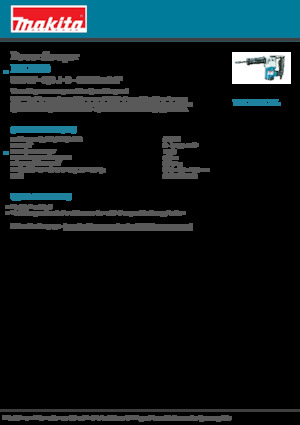 Młoty wyburzeniowe i dłutujące Makita HK1810