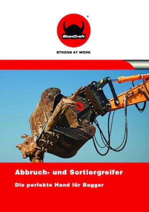 Chwytaki do sortowania i prac wyburzeniowych SkanCraft ASG2-3