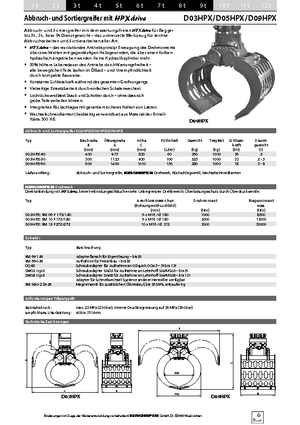 Chwytaki do sortowania i prac wyburzeniowych Kinshofer D 09 HPX 60