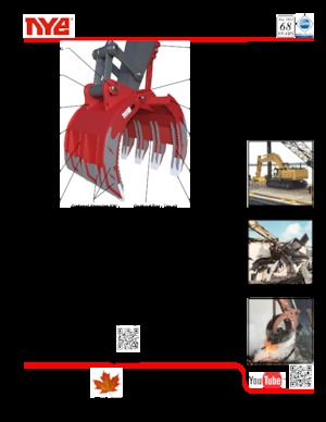 Chwytaki do sortowania i prac wyburzeniowych Nye DGX359