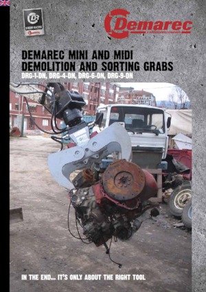 Chwytaki do sortowania i prac wyburzeniowych Demarec DRG-9-DN