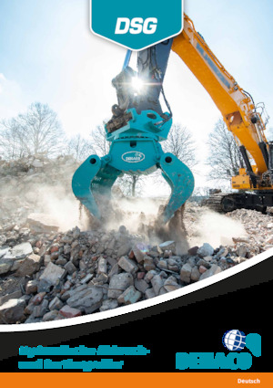 Chwytaki do sortowania i prac wyburzeniowych Dehaco DSG250-R