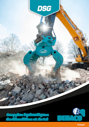 Chwytaki do sortowania i prac wyburzeniowych Dehaco DSG250-R