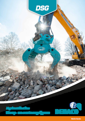 Chwytaki do sortowania i prac wyburzeniowych Dehaco DSG250-R