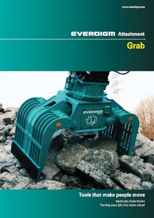 Chwytaki do sortowania i prac wyburzeniowych Everdigm EMG08