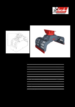 Chwytaki do sortowania i prac wyburzeniowych Steck G 10