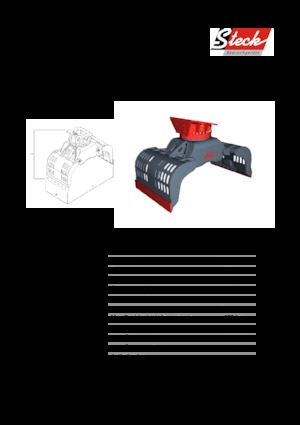 Chwytaki do sortowania i prac wyburzeniowych Steck G 16