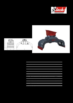 Chwytaki do sortowania i prac wyburzeniowych Steck G 4