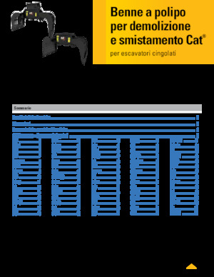 Chwytaki do sortowania i prac wyburzeniowych Caterpillar G318-WH